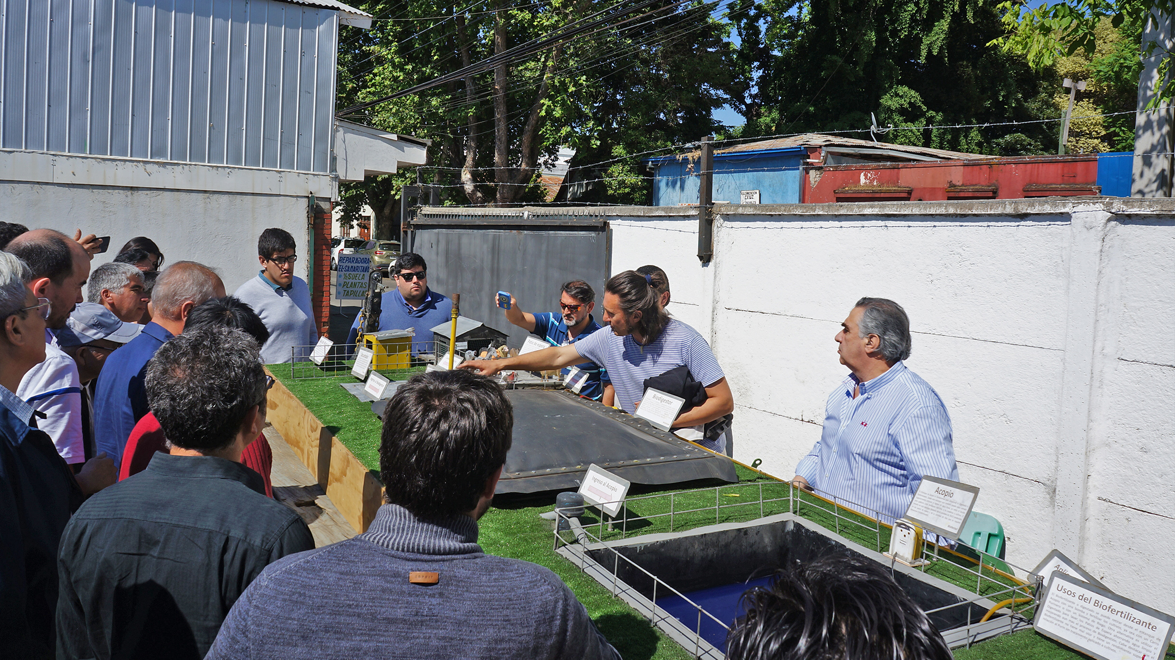 Explicación de maqueta proporcionada por Biotecsur