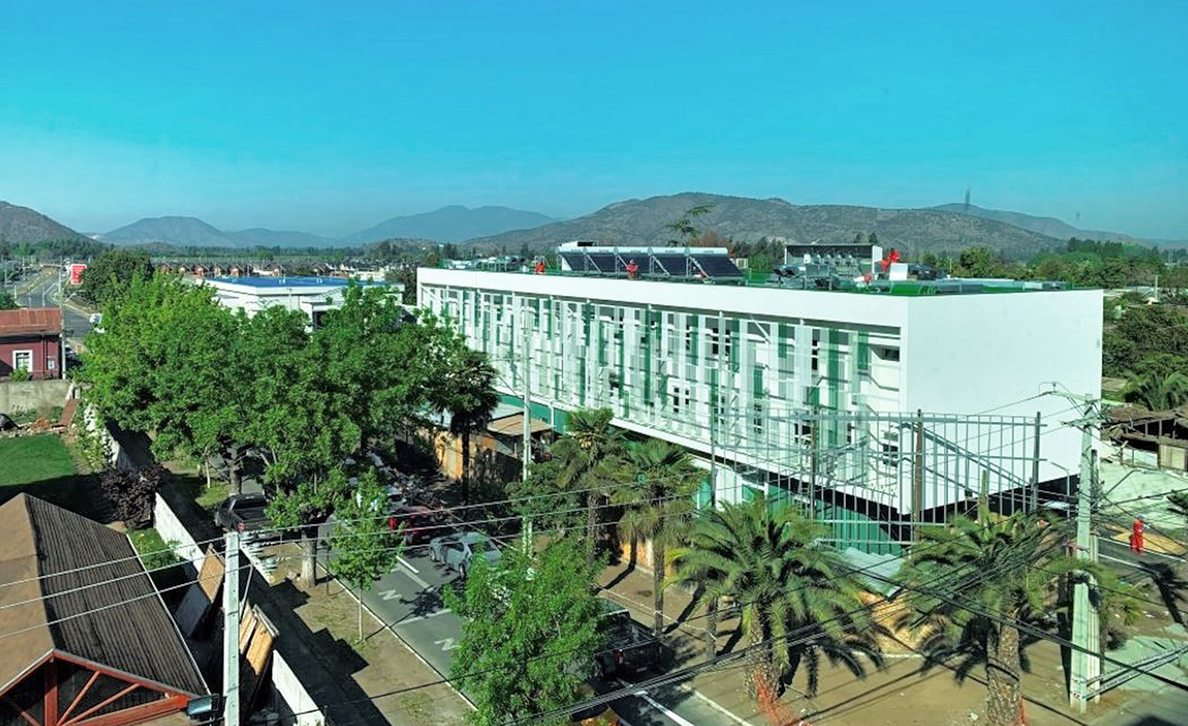 Edificio de la 4ta Comisaría de Rengo. Fuente: Constructora PROAS