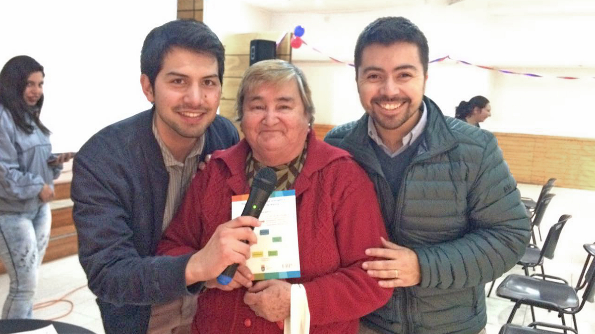 Familias participantes, en el primer taller
