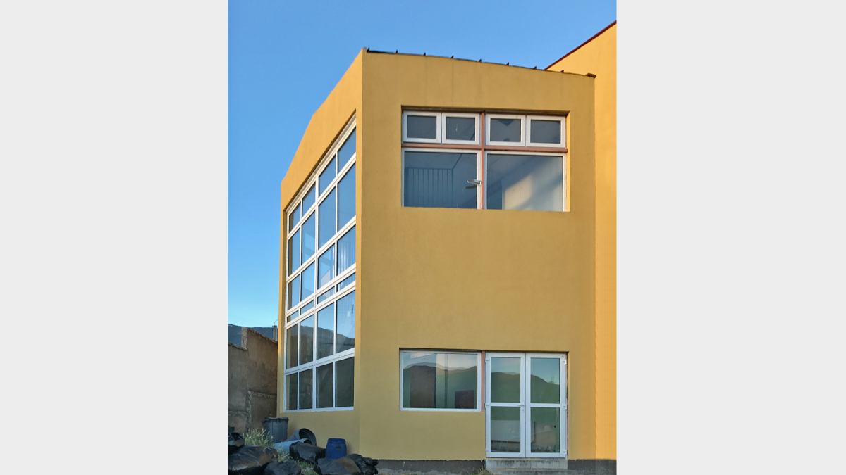 Escuela Baquedano con envolvente térmica nueva