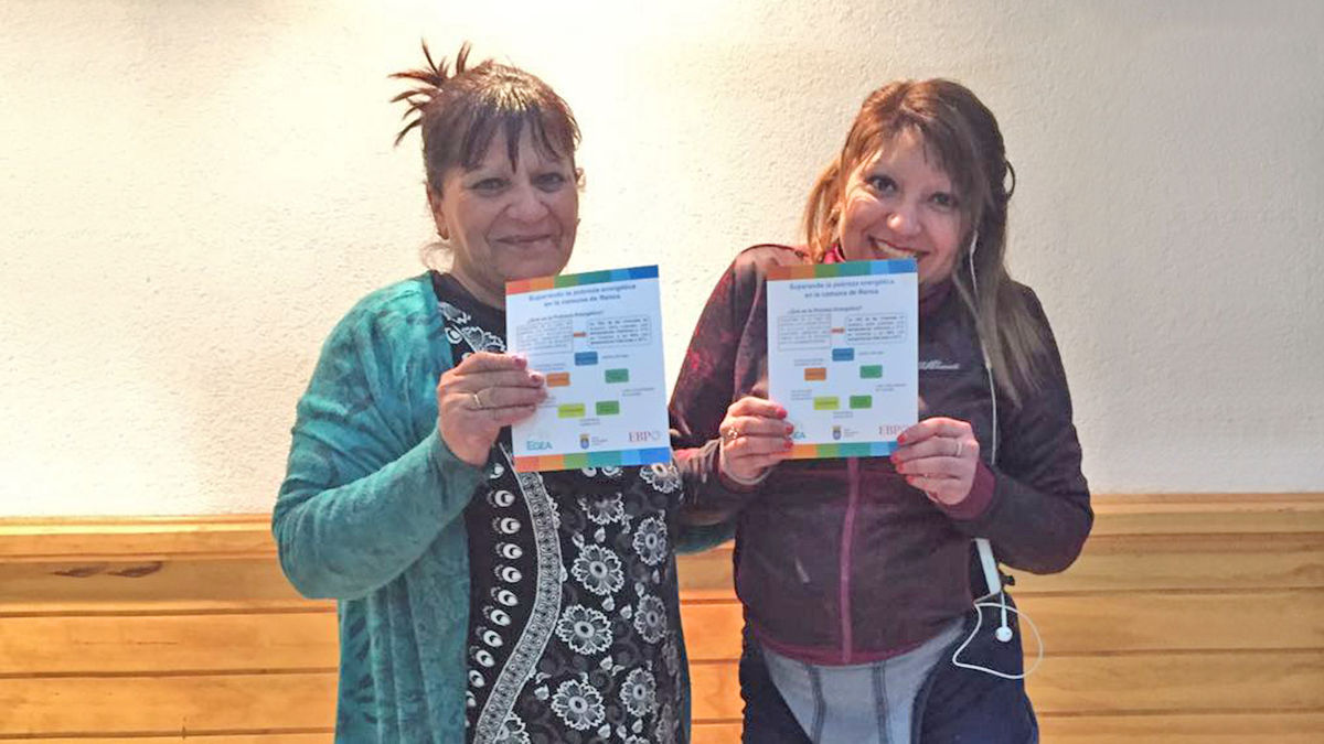 Familias participantes, en el primer taller