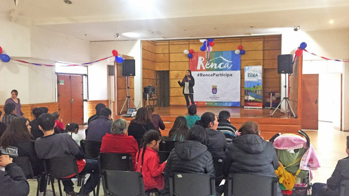Familias participantes, en el primer taller