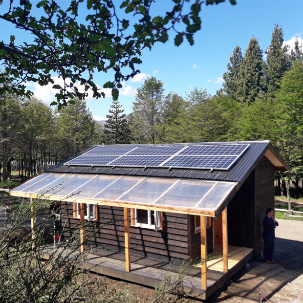 Proyecto Construcción Casa Muestra en la Reserva Nacional Coyhaique