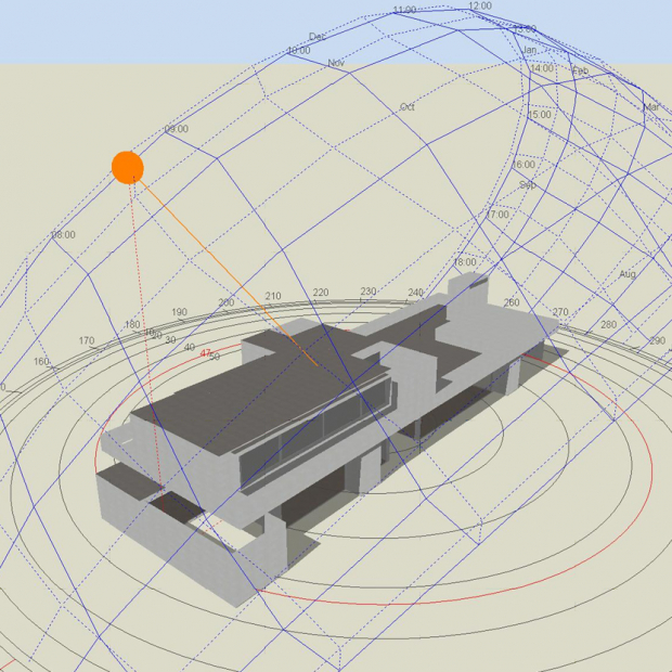 Imagen del modelos de simulación energética. Fuente: Elaboración propia EBP